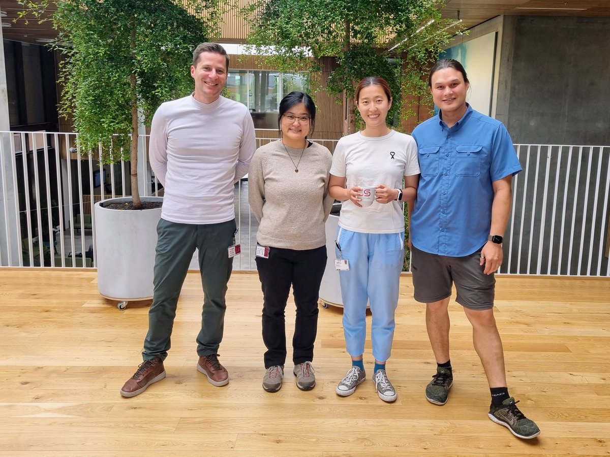 Adam Hulman (@adamhulman) on Twitter photo I'm so happy to welcome new team members in our lab at <a href="/StenoAarhusRes/">Research @ Steno Diabetes Center Aarhus</a>. Helene (PhD student), Livie (PhD student) & Benjamin (postdoc) will strengthen our interdisciplinary efforts in #AI and #diabetes research. #teambuilding I'm so happy to welcome new team members in our lab at <a href="/StenoAarhusRes/">Research @ Steno Diabetes Center Aarhus</a>. Helene (PhD student), Livie (PhD student) & Benjamin (postdoc) will strengthen our interdisciplinary efforts in #AI and #diabetes research. #teambuilding
