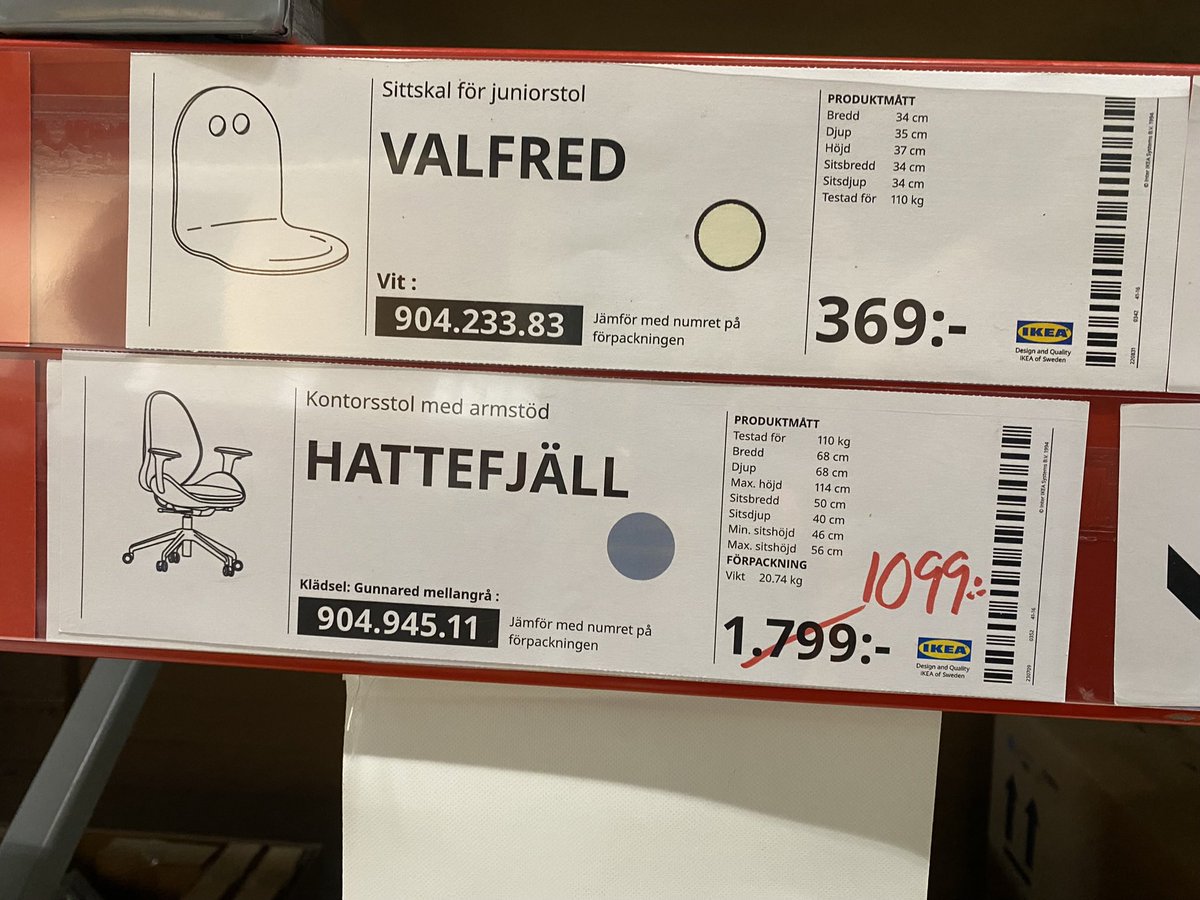 oyukimatsumoto's tweet photo. Hej @IKEAUKSupport @IKEA I find very low that you make believe your costumers that they are making a great deal by buying a product on sale and then when they are about to pick up the product it shows you are not really saving that much #ikea #hattefjäll #costumerservice https://t.co/sd0uTrUqmf