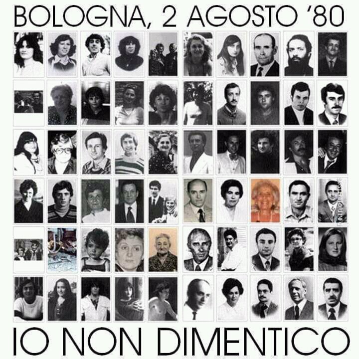 #lamemorianonmuore #stragediBologna #2agosto1980 #2Agosto