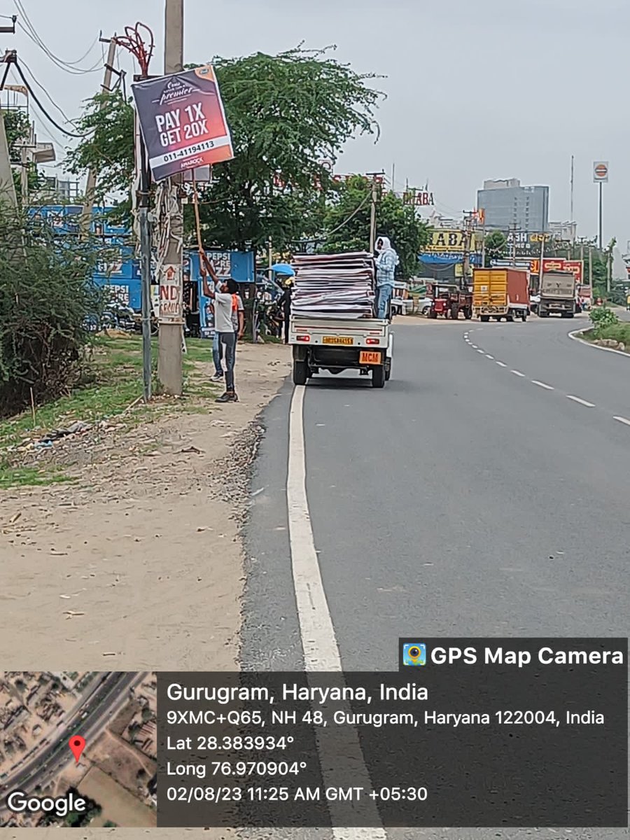 MCManesar's tweet photo. Unauthorised advertisement removed by @MCManesar team. @cmohry @DC_Gurugram @diprogurugram1 @csharyana @ulbharyana https://t.co/U2sPn3pfbX