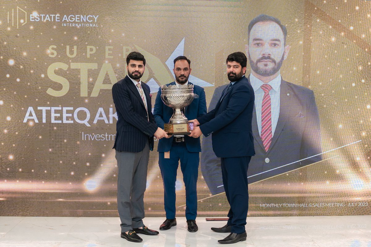EstateAgencyInt's tweet photo. Together, we've conquered challenges and surpassed targets. Here's to another successful month!
A heartfelt appreciation to all participants for their remarkable achievements and for going above and beyond.
#MonthlySalesMeeting #EstateAgencyInternational #AlJamalGroup https://t.co/ptVl01E0ae