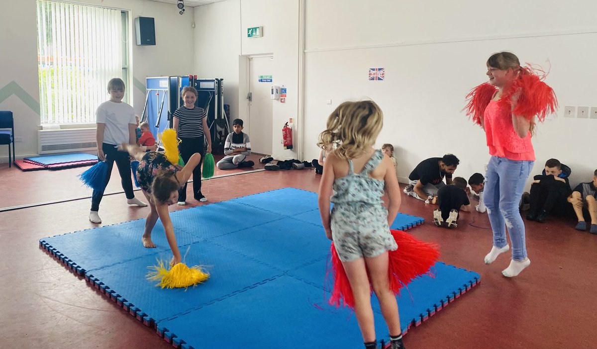 arts_liberty's tweet photo. And the winner of Windhill’s Got Talent 2023 is…..
A brilliant day at #windhill community centre yesterday. Singing, dancing, gymnastics, cheerleading, storytelling, boxing display.Thankyou for having us! #windhill #windhillsgottalent #bgt #haf #shipley @bradfordmdc @BDCulture_ https://t.co/d4SOfM2XI7