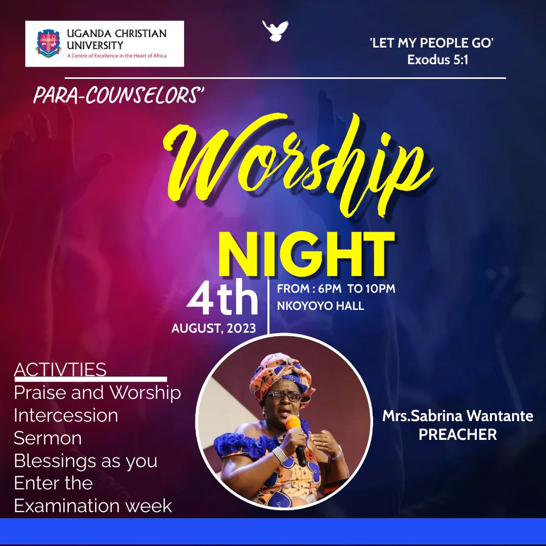 favourite_emma's tweet photo. It will be another day of praising and worshiping the lord,,,as we save the semester, we need God's intervention for our success in the upcoming exams, come sing,dance and pray to our father
#savethesemester
#Favouritemma
#para-counselors https://t.co/ZLwdaTfq96