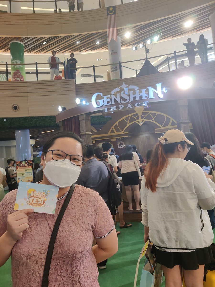 electronicfly's tweet image. Finally here at #hoyofest Malaysia!