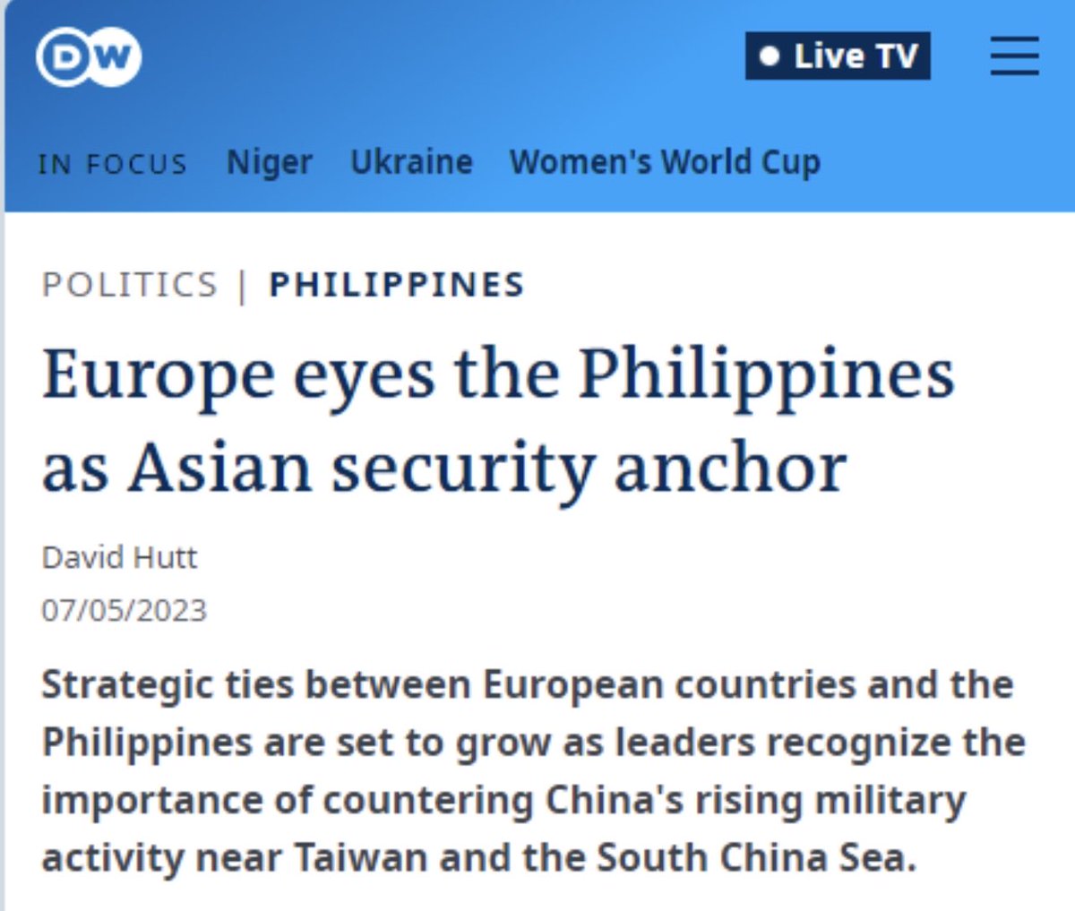 Mukhang gagawing pambala sa kanyon ang Pinas. Iba ka talaga Papz!