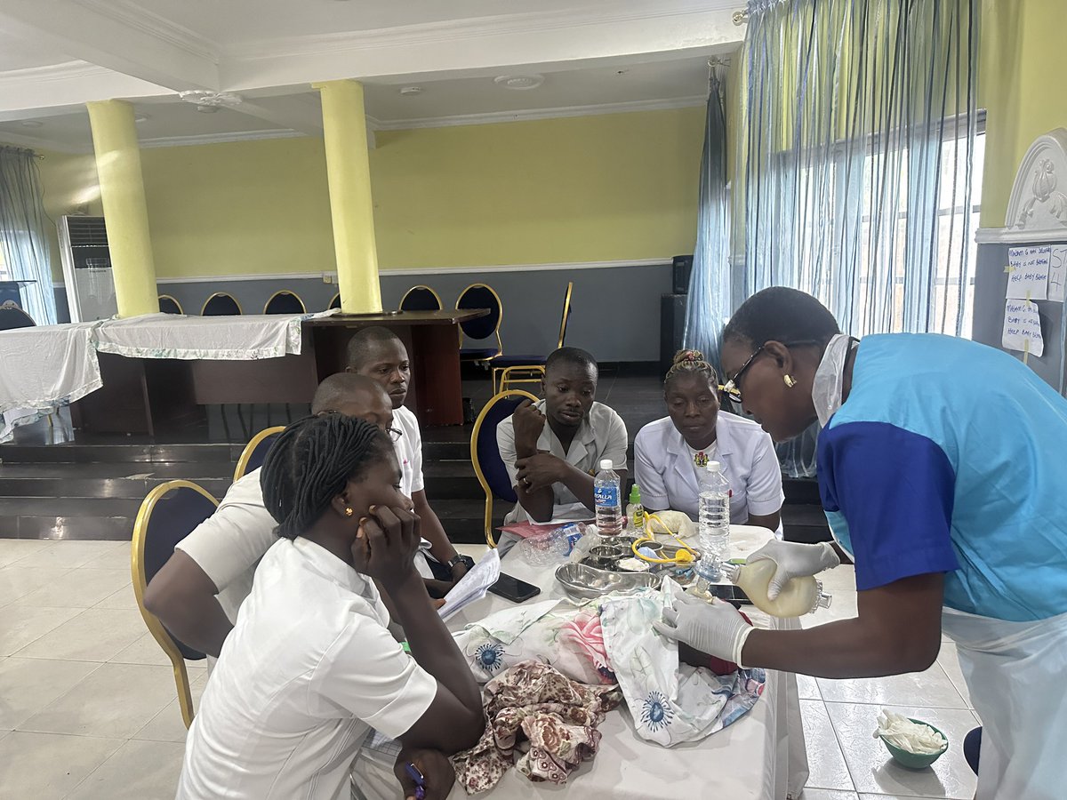 pterigoid's tweet image. Another 50 CHEWS are being trained on EmONC skill to improve skill birth attendant in Bayelsa increasing the number to 200 under the Gavi PHC MOU a critical mass to help end preventive maternal and child death. Kudos @UNICEF_Nigeria @gavi @BayelsaStateGov @Fmohnigeria @FCDOGovUK