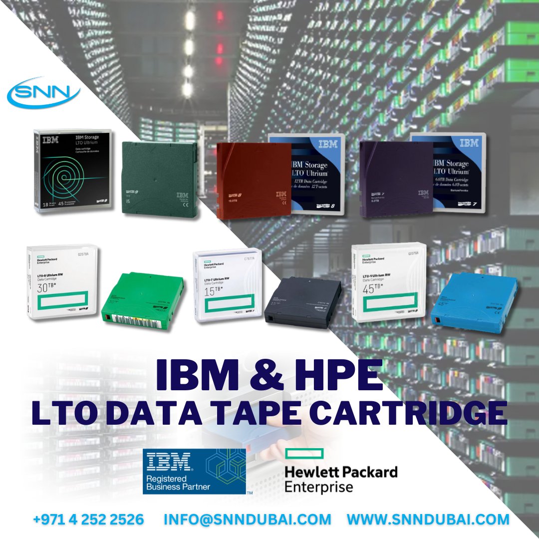 snndubai's tweet photo. #snncomputerstradingllc #business #dubai #entrepreneur #storage #storagemedia #wholesaler #AuthorizedDistributor #partner #DataStorage #datasecurity #tapecartridge #datatape #Cybersecurity #dataprotection #datatapecartridge #Data #reliable #costeffective #promising #technology https://t.co/vAbMcvr840