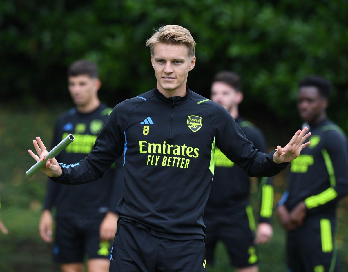 Martin Ødegaard tweet media