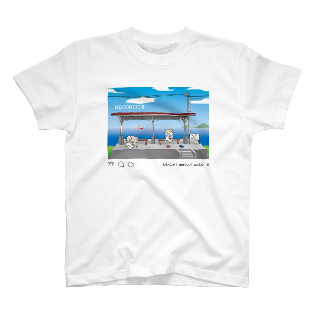 necobuchi_san's tweet photo. Tシャツが大好評発売中ニャ😻
セールは8/6までニャ!

Tシャツの色は画像に載っているもの以外にも選べるからぜひサイトを見に来て欲しいニャ😿

猫渕Tをきて猫渕ライフを楽しもうニャ😸

#suzuri
#SUZURIのTシャツセール 
#SUZURIで買ったもの見て https://t.co/PBGfU7RfWz