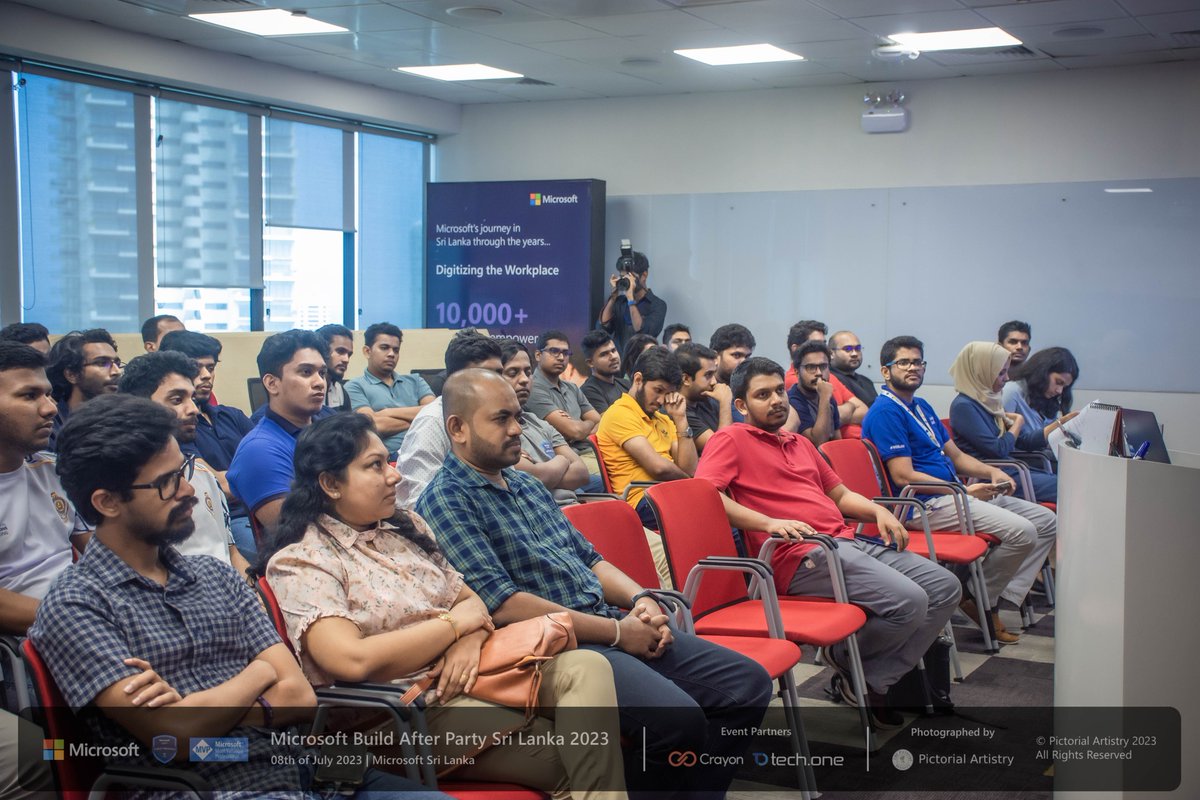 abhixsh's tweet image. Excited to share my incredible experience at #MicrosoftBuild2023! Connect with brilliant minds, explore the latest innovations, and be respected among passionate tech enthusiasts. A big shout out to MLSA LK  and MVPs for organizing this high-profile event. 💙 #mlsa @microsoft