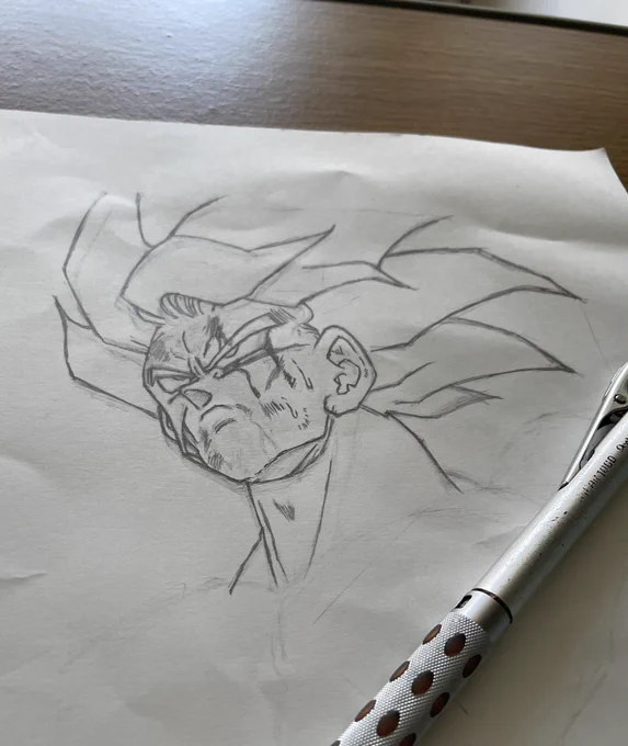 病室は暇だから初期スパ描いてる😇
#模写 