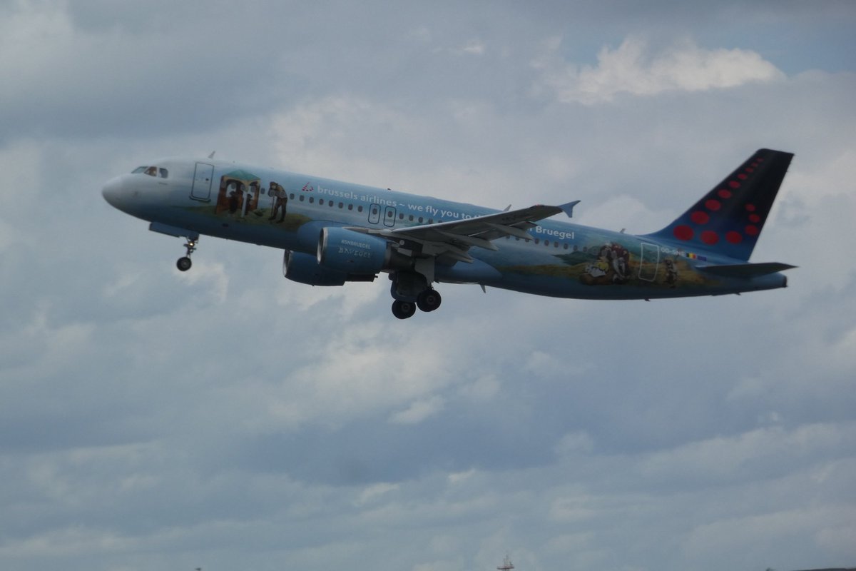 MeriaRmsTitanic's tweet photo. The Belgian Icons of @FlyingBrussels
Aerosmurf, Rackham, Amare (Tomorrowland), & Bruegel
#snsmurfs #snrackham #sntomorrowland #snbruegel
#planespotting https://t.co/mm5RUsr4Jg