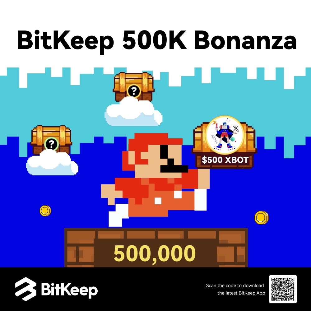 BitgetWallet's tweet photo. ๐ฅ WE'RE HERE, HAPPY 500K! Thank you so much BitKeep fam! #BitKeep500K
๐ BitKeep x ๐ค @XBOT_COIN #airdrop
๐ 5 users will win $100 worth of $XBOT each!
1๏ธโฃ Finish Galxe tasks: https://t.co/TzM0LP1q40
2๏ธโฃ Tag 5 frens
๐๏ธ We will check to see if you fulfil all taskings!
๐งต (1/2) https://t.co/0IH3sYlC9q