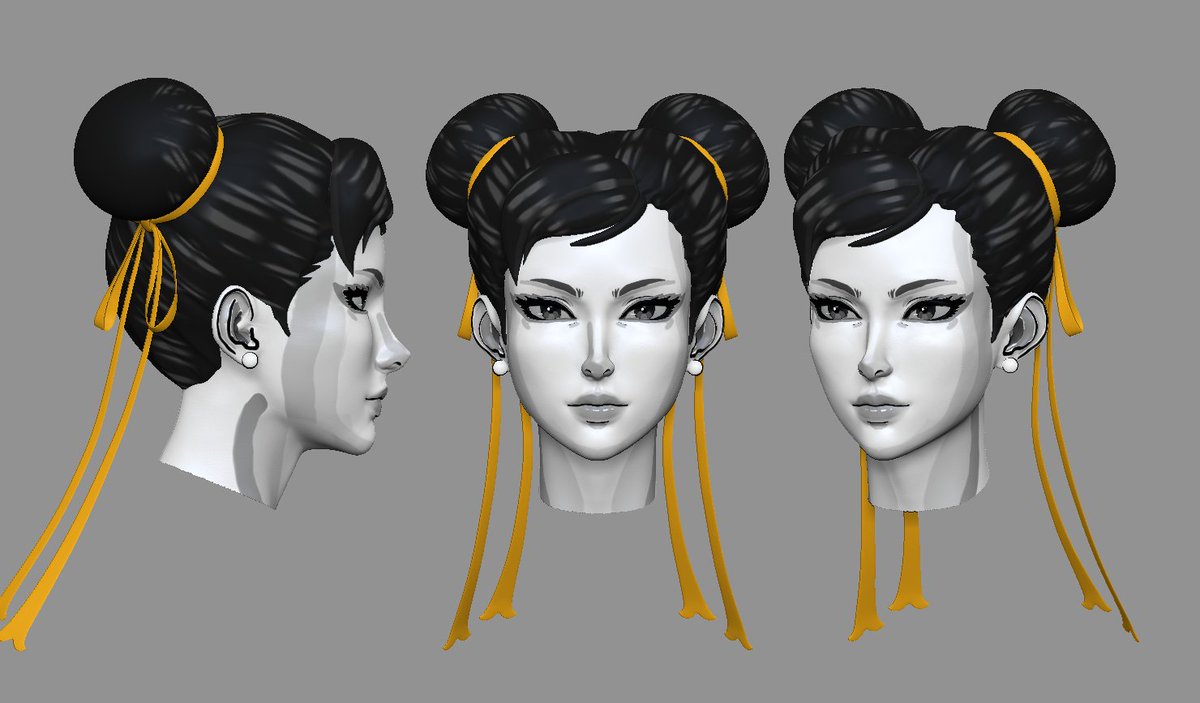 TheyCallMeShrub's tweet image. my hand has healed up so I thought I would try it out by sketching a new project.

gonna try see it through to the end as my first cel shaded character!

#ChunLi  #StreetFighter6  #characterart #art #digitalarts #3dart #stylized