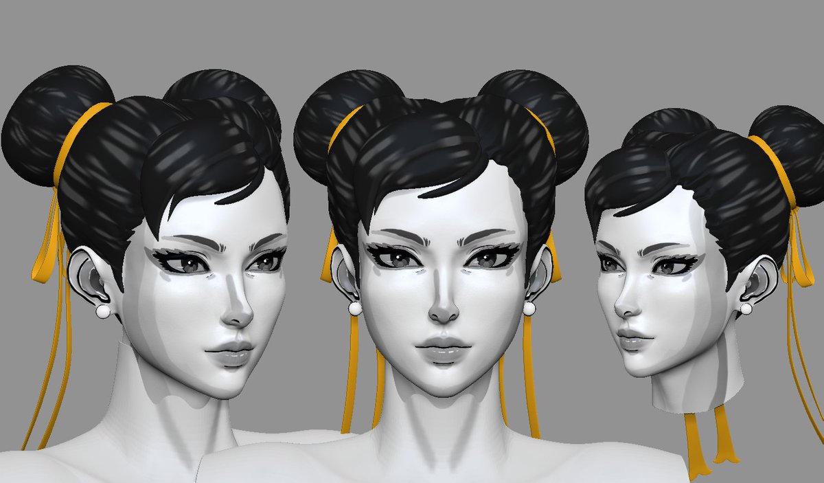 TheyCallMeShrub's tweet image. my hand has healed up so I thought I would try it out by sketching a new project.

gonna try see it through to the end as my first cel shaded character!

#ChunLi  #StreetFighter6  #characterart #art #digitalarts #3dart #stylized