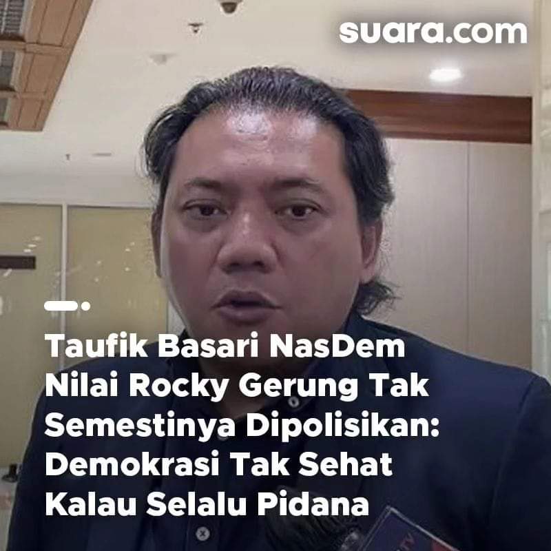 SahLeoSin's tweet photo. Domokrasi yg sehat harus berjalan pada rel etika dan hukum, tanpa itu menjadi barbar seperti RG.
Apakah pembelaan itu karena telah jd #nasdrun? https://t.co/V5q5EOvfBd
