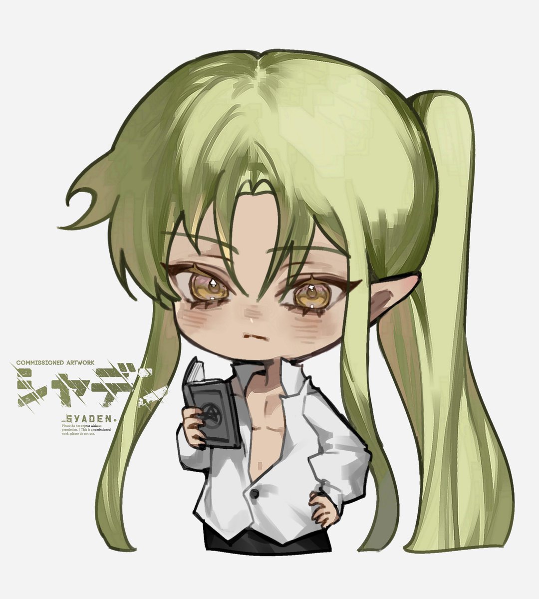 syaden8's tweet photo. Finished two adorable chibi commissions for @/kiiki_Isme and @/Rururi_rui 🌹🌹🌹 https://t.co/Qoulk9vH9a