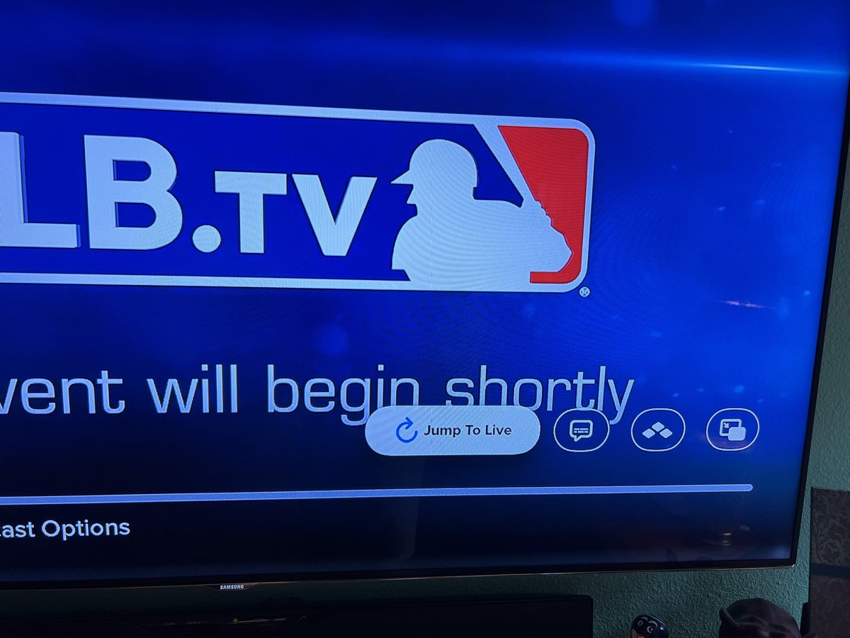 PDBuie's tweet photo. Here’s how I handle the @MLB app problem. @DSmithShow Have to do it every time I watch the app. Click up to get the “Jump to live”. Annoying  cc @WillHolder9 https://t.co/pjBrYnOTdz