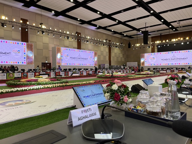 kennybpm's tweet image. It is lovely to see the energy at the Inter Ministerial Conference on Women's Empowerment in Gandhinagar. #G20India #G20 @MinistryWCD 
I will speak later on STEM Education including  exploration of the theme of Global Education. 
#WomenledDevelopment 
@iitmadras @IITMZanzibar