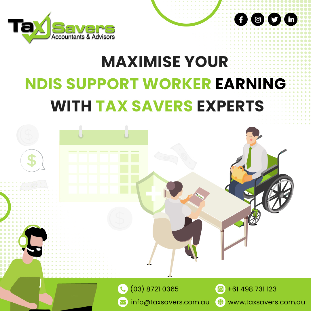 TaxSaversAU's tweet photo. Calling All NDIS Support Workers! 

Tired of wondering if you could earn more from your hard work? 💼💰 

#TaxSaversExperts #NDISsupport #MaximizeEarnings #FinancialFreedom #MaximumRefund #SecurityGuardTaxReturn #ExpertTaxServices #FinancialPeace #TaxSeason #TrustTheExperts https://t.co/U3HFvqAeBa