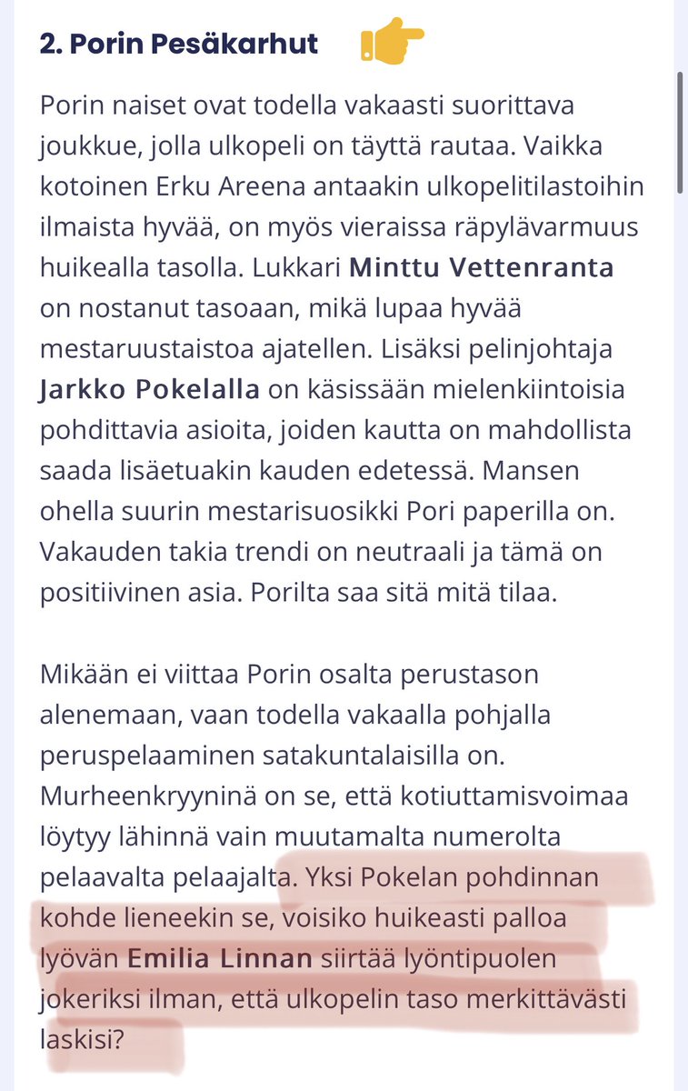 Uusimmassa #hutunkeittäjät-jaksossa <a href="/EronenOlli/">Olli Eronen</a> on pohtinut samoja keitoksia kanssamme! <a href="/PesakarhutPori/">Pesäkarhut</a> tulisi siirtää E.Linna jokeriksi.

Huutelimme tätä blogissamme jo kolme viikkoa sitten, ei ainakaan vielä ole näkynyt..

#pesis