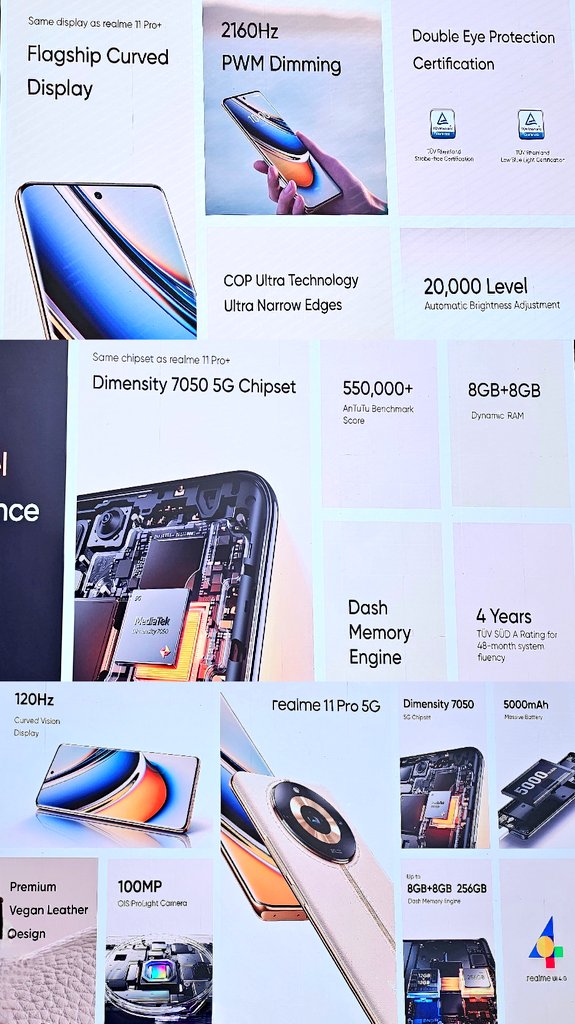 realme 11 Pro 5G series
