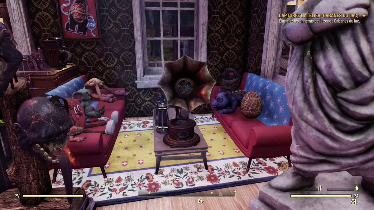 auvieuxgamer's tweet photo. Petit salon confortable #fallout76 #fallout76camp #fallout #UJUC #byPapi
UN JOUR UN CAMP épisode 1097 : https://t.co/aTU4n8F0Xd https://t.co/Zor6jNVsuh