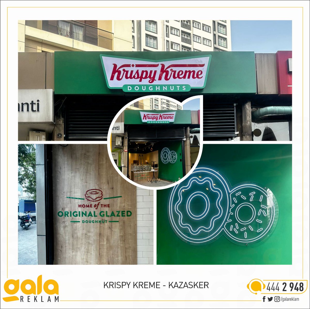 Tabela ve reklam uygulamaları Gala Reklam kalitesi ile tamamlanmıştır.

#tasarim #dizayn #totem #cephe #aracgiydirme #fuar #stand #uygulama #mimaridekorasyon #mimaritasarim #ghali

#sign #design #design #arcfashion #stand #application #architecture #advertising_insta