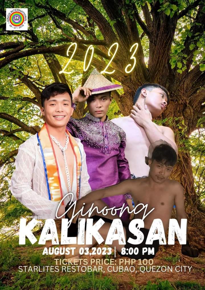 GINOONG KALIKASAN 2023
"CORONATION NIGHT "
          JUDGE 
     Future Exhibit 
CEO Cyril Tumacas Alagban 
        SPONSOR
im choosing MR. FUTURE EXHIBIT 
 SEE YOU TOMORROW 
AUGUST 3, 2023
Starlite Resto Bar Cubao 
#GoodLuckCandidates 
#thankyousponsors 
#thankful 
Everyone 
❤