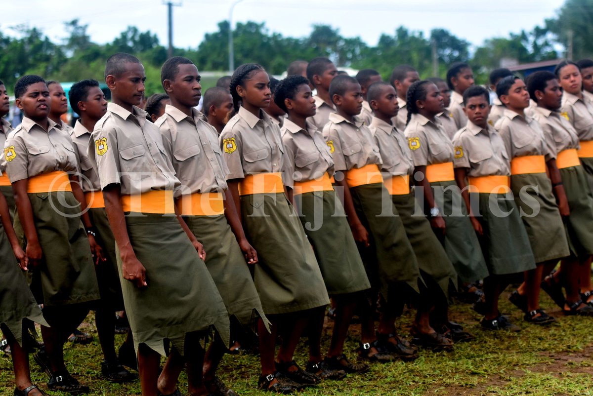 fijitimes's tweet photo. #SCHOOLPARADE | Listen well and be obedient were the key notes conveyed to students of St Vincent College during their passing-out parade in Natovi ground last week.
Read more here: https://t.co/PCyezbSTeZ
📸 JONA KONATACI
#TimesNews #FijiNews #KailaNews https://t.co/wyGDGuQFpP