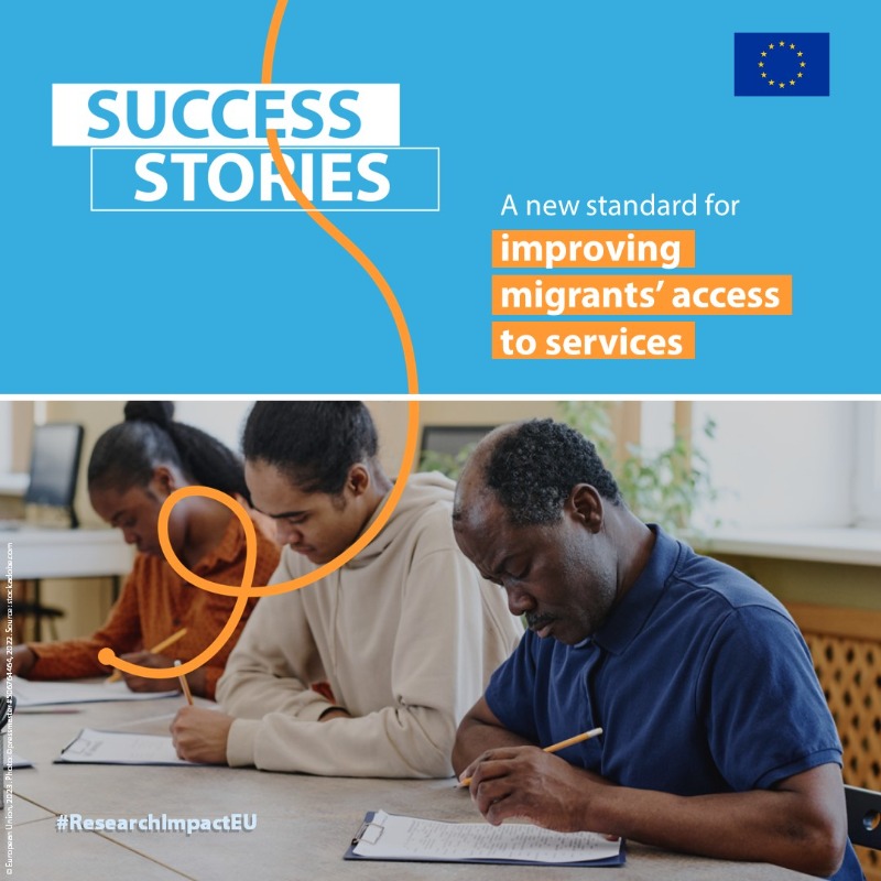 REA_research's tweet photo. #Migrants often face challenges accessing public services in their host countries

The EU-funded @easyRightsEU project is breaking down barriers, like language &amp; bureaucracy, to ensure migrants' rights are respected equally

#ResearchImpactEU #HorizonEU #MigrationEU