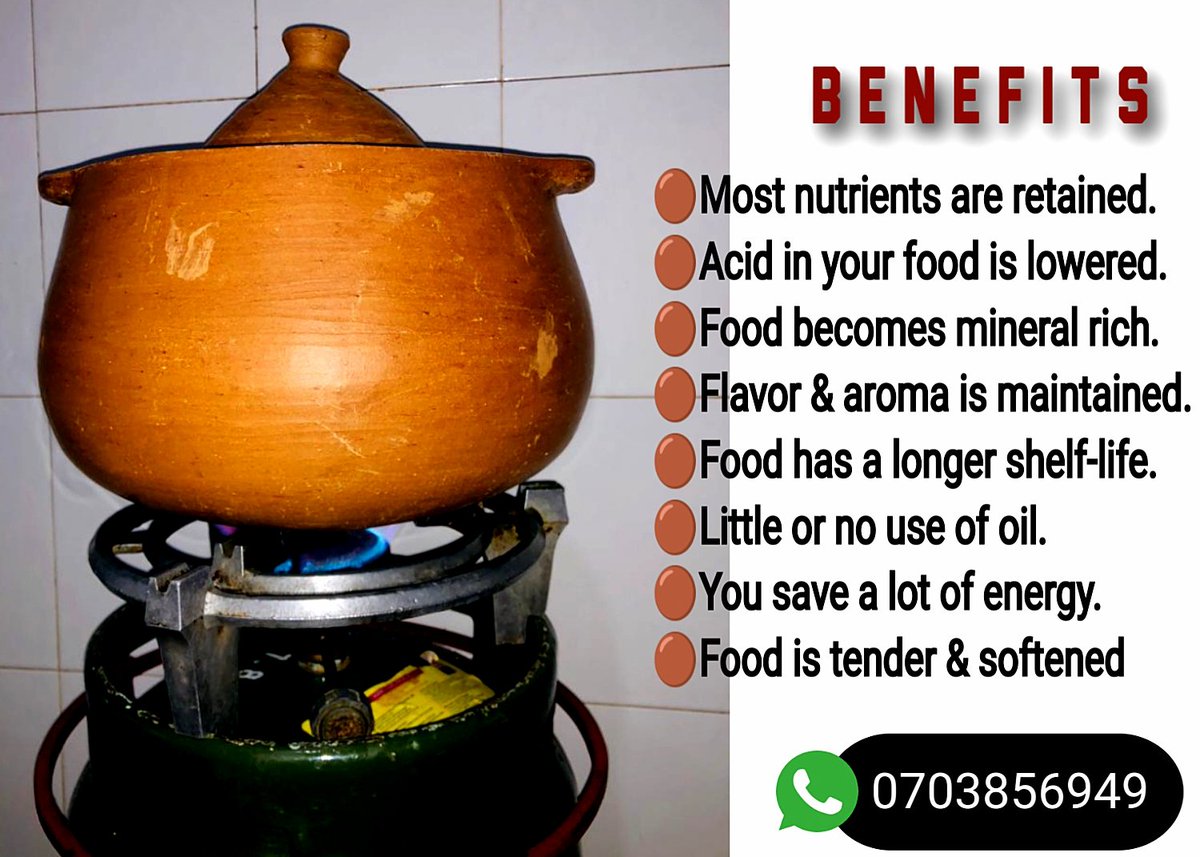 clayrepublicke's tweet photo. 🟫All those questions on whether you can use our pure clay pots on gas answered. Get yours today and let's all traverse this healthy journey together. It's from Western to the World.

Photo: Gachau Rahma Mombasa client.
@pzamingo 

Moses Kuria | Cs Owalo | Oguda https://t.co/yRPAkCOaCU