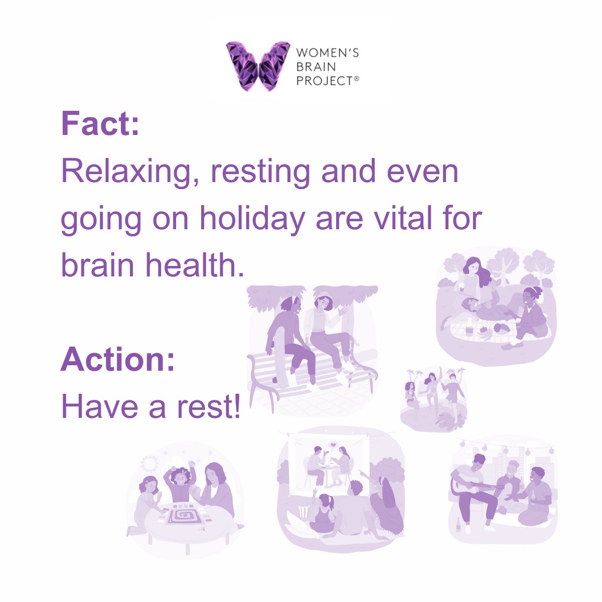womensbrainpro's tweet photo. Not everyone has the opportunity to have a #Holiday away, however you don't need to take a plane to take a break.

Have a #Rest from studies or work by doing something like have a picnic or a home movie night.

What's your favourite way to rest for your #BrainHealth? Share below! https://t.co/I88bxjxr0a