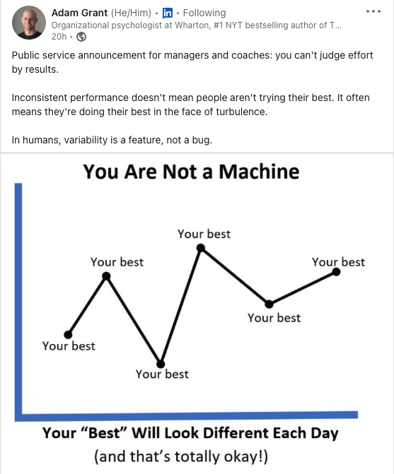 helloharkn_'s tweet photo. The key to understanding &amp; improving performance: knowing what is going on within your organisation.  How is your organisation listening to the day-to-day sentiment within your operations?   Success = Data with insights

#listening #performance #culture #wellbeingatwork https://t.co/atoS4wZQ69
