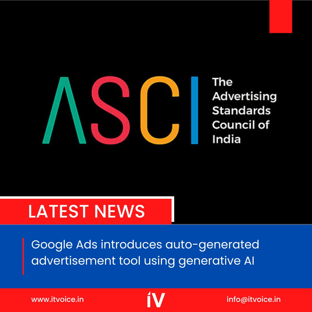 The Advertising Standards Council of India (ASCI) and Khaitan & Co, a full-service law firm, have collaborated to release a comprehensive whitepaper on generative artificial intelligence (AI) in advertising. 

#GenerativeAI #Advertising #AIinAdvertising #ASCI #KhaitanAndCo