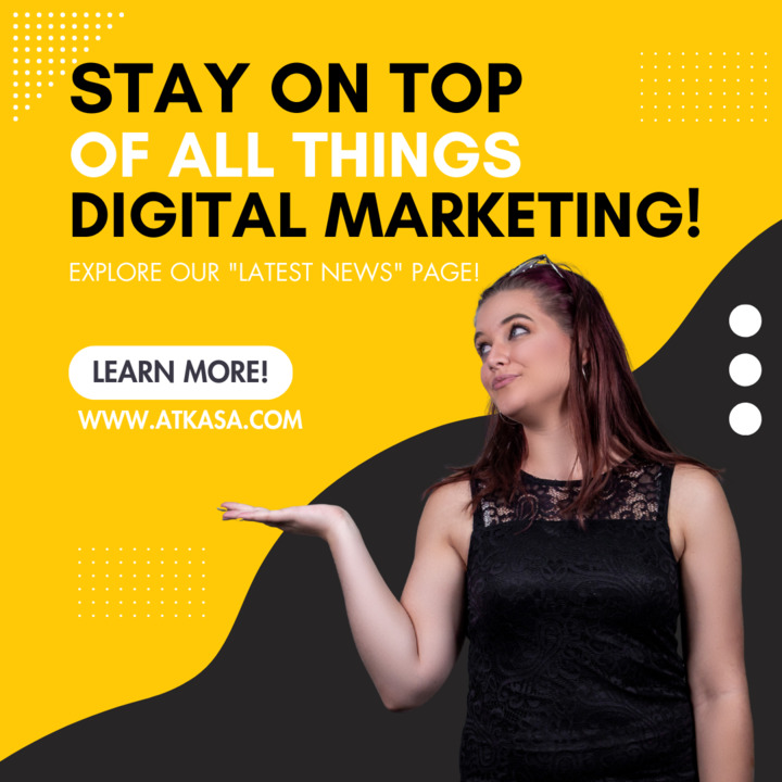 ATKASA's tweet photo. Explore our "Latest News" page on the website and stay on top of all things Digital Marketing!  💻 

Learn more: https://t.co/d6P0CQiBUa

Contact us today:

💻 https://t.co/xFdWX8jrkR
📧 info@atkasa.com
☎️ +27 11 024 3847
📍17 Mimosa St, Wilro Park, Roodepoort, 1724

#atkasa https://t.co/lt4TNsMYio