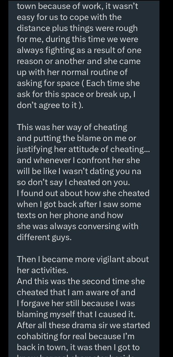 jon_d_doe's tweet photo. It's a long one.

But ensure you read to the last screenshot.

You can give your opinions/advise thereafter.

For me, I've advised him long ago so I have nothing else to say but wish him the best.

End. https://t.co/NTwAcJhk0Q