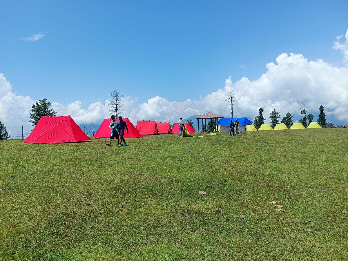 ⛺ Camping Complete
 Lal drahman
Come and join us to experience the best of #Camping #Zorbing #Trampoline #Zipline #Trekking 

#LalDraman 
#AdbutDoda 

@vishesh_jk
@ddcsandeep 
@Dilsekishtwar 
@eratharkas 
@JammuTourism 
@Qayoomkps 
@WWRFJK
