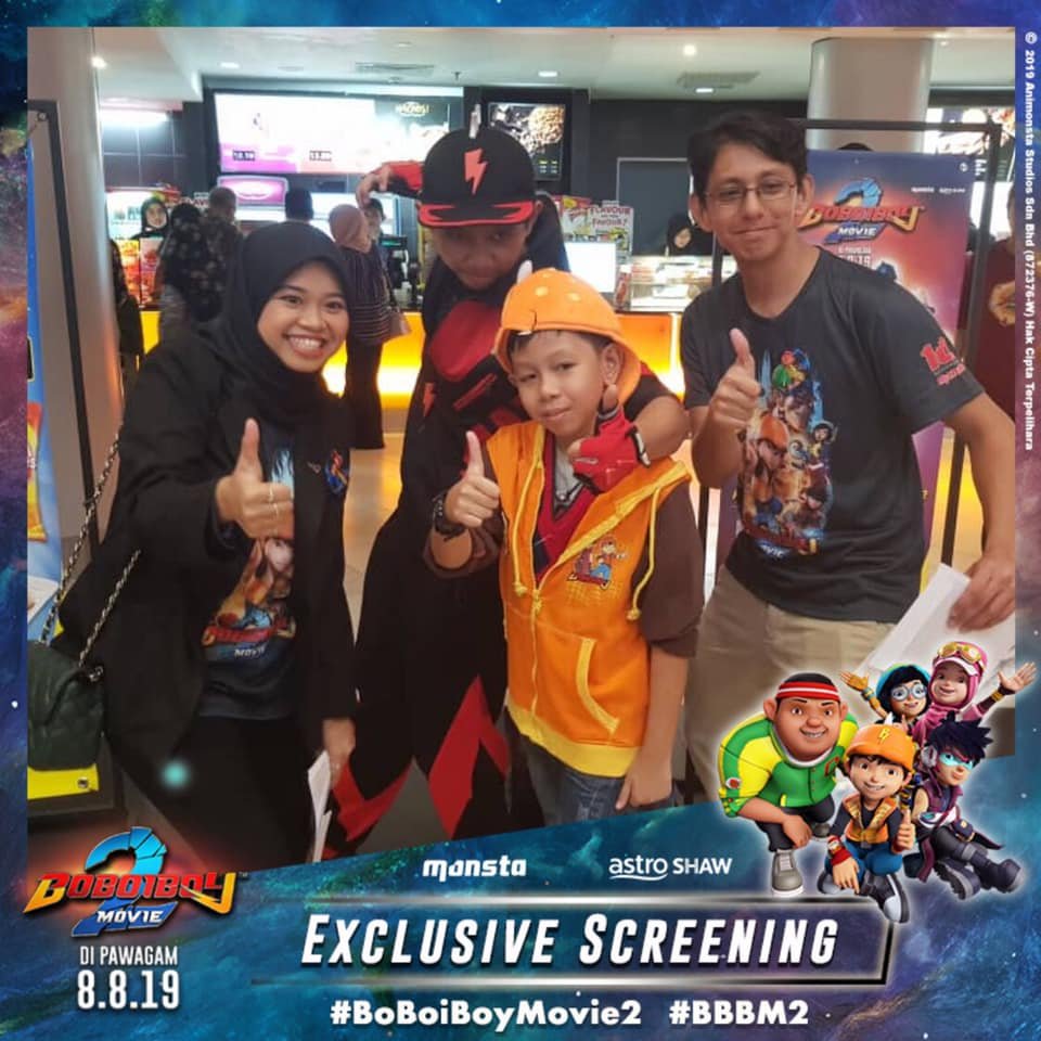BoBoiBoy's tweet photo. Terima kasih GSC Alamanda untuk 15 tahun yang Terbaik๐ sebagai cawangan pawagam hebat!! Teringat waktu Fan & Family Screening untuk #BBBM2 dulu! https://t.co/1zHakyxDbs
