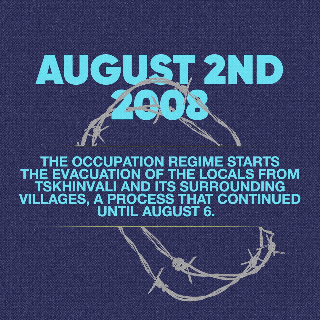 The August War in 2008 was well-planned and prepared by Russia. A compelling piece of evidence is the evacuation of civilians from the Tskhinvali region by the occupying forces between August 2 and August 6 - just a day before the war commenced.

Russia was well aware of the