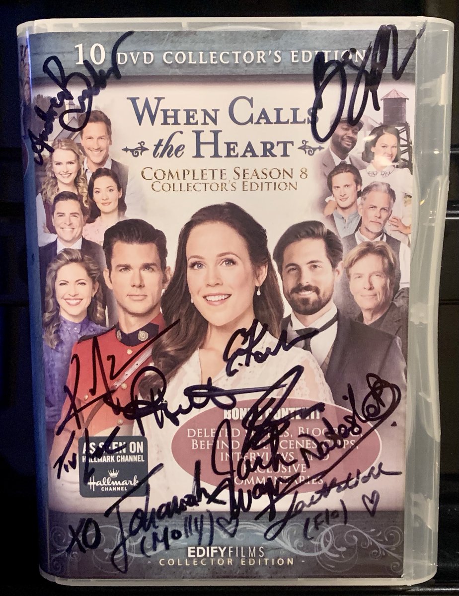 sabrinarmf's tweet photo. I’m delighted to announce a late addition to my #YVRScreenSceneForUkraineTheSummerEdition auction: a #WCTH DVD signed by 12 cast members! Thank you @JoNewmarch for making magic happen. Auction runs until Friday at 5:00 PM. Happy bidding! #Hearties @WCTH_TV
https://t.co/OzR3iAfkg9 https://t.co/3b2kbZdJYj