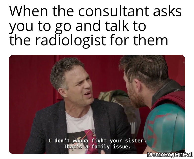 MemeDocOnCall's tweet photo. #MemeReg #MedicalMemes #medtwitter #Thor #MarkRuffallo #FamilyAtWork https://t.co/IC6EGqwdHm