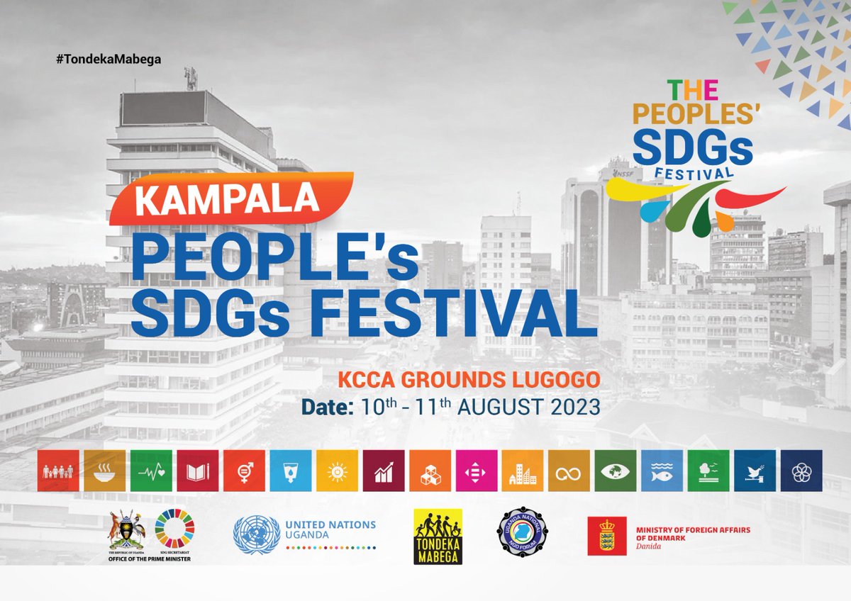 sdgs_ug's tweet image. #SDGs prioritize the well-being of people by aiming to improve their lives, protect the planet, and foster peace and prosperity for present and future generations. The #Festival seeks to reaffirm a shared responsibility for achieving a more equitable and sustainable world.