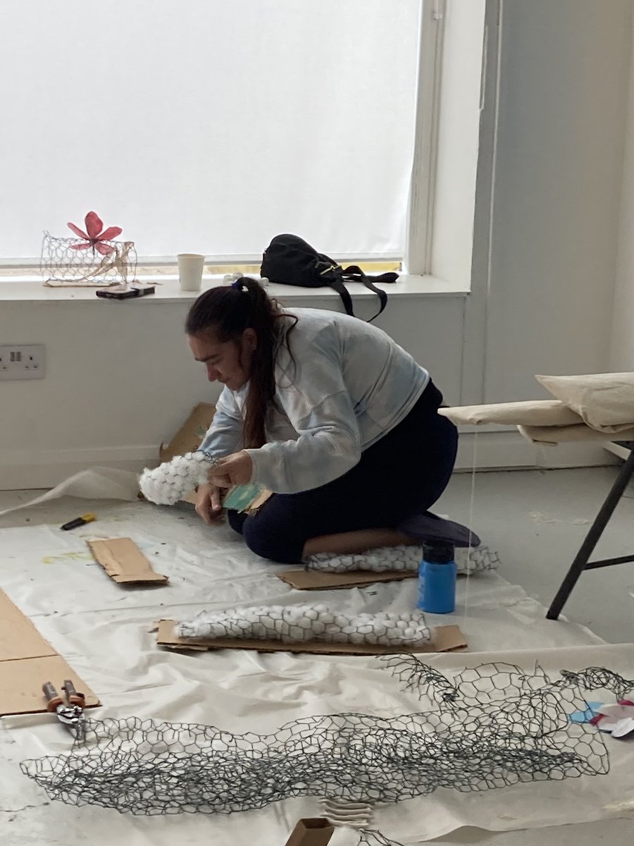 Community art workshops all week in Newhaven High Street. Helping individuals transform their lives through art…. Thanks to <a href="/ace_national/">Arts Council England</a> <a href="/ace_southeast/">Arts Council England, South East</a> <a href="/EZNewhaven/">Newhaven Enterprise Zone</a>