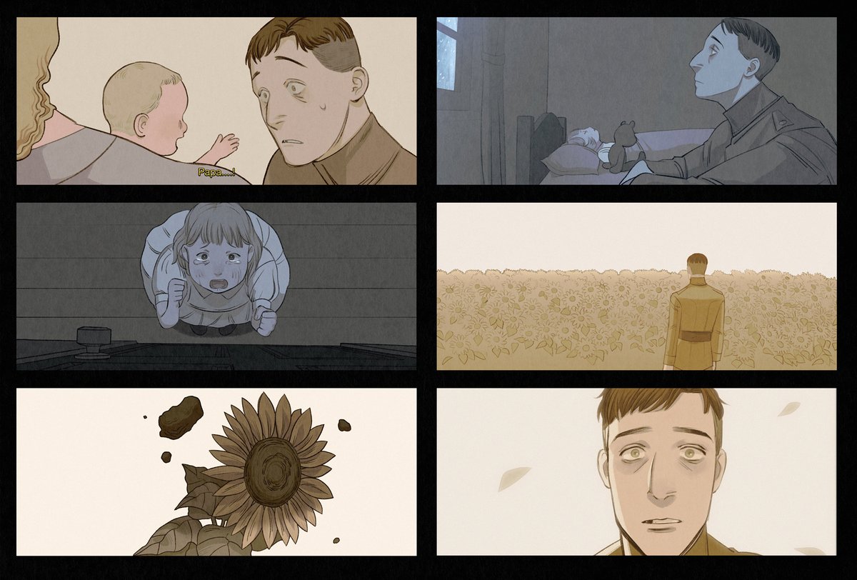 After a year break, I'm back to working on my comic again!   To celebrate 100k on Instagram/twitter, Field of Sunflowers first chapter will be uploaded on Webtoons, stay tuned! 🌻