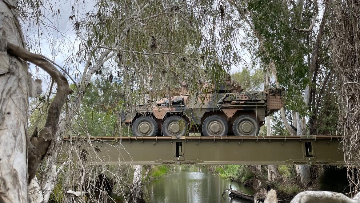 Check out the bridge <a href="/thinkdefence/">Think Defence</a> and some armoured car!