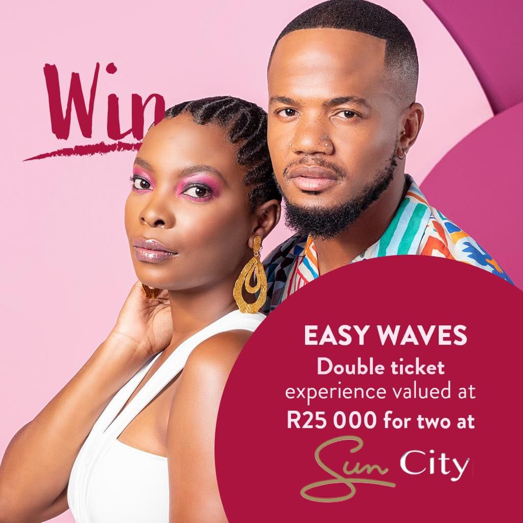 comforttenyeko's tweet photo. Stand a Chance to Win an Amazing All Paid Sun City Experience to the Value of R25000 for you and your Bestie ,Prize Includes Tickets to A Live Show by an International RNB Act ,Follow @Easywavessa on Social Media for More Info on how to Enter ,Good Luck #EasyWaves #LiveEasy https://t.co/m8tdQvvthR