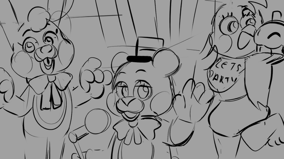 wip// doing more sb cutout practice and decided to go down the line