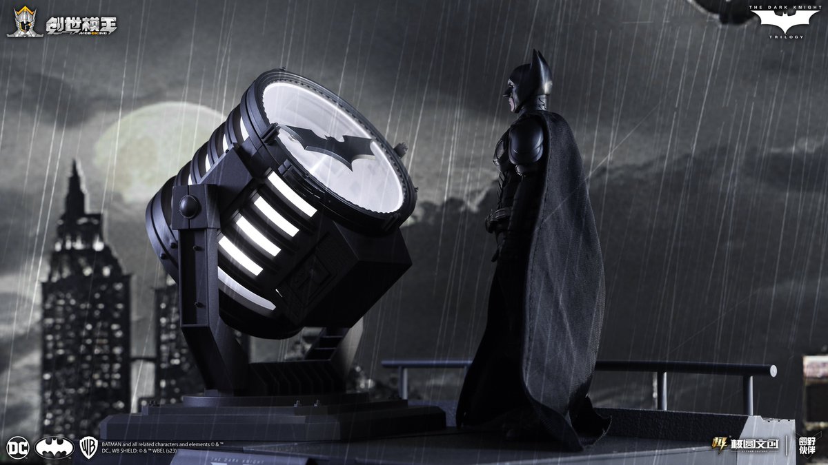 Modo King-DC Genuine Authorization 1:12 "Batman: The Dark  Knight" version of Batman assembly series of the first four sets of  pre-painted finished product renderings announced 1.
