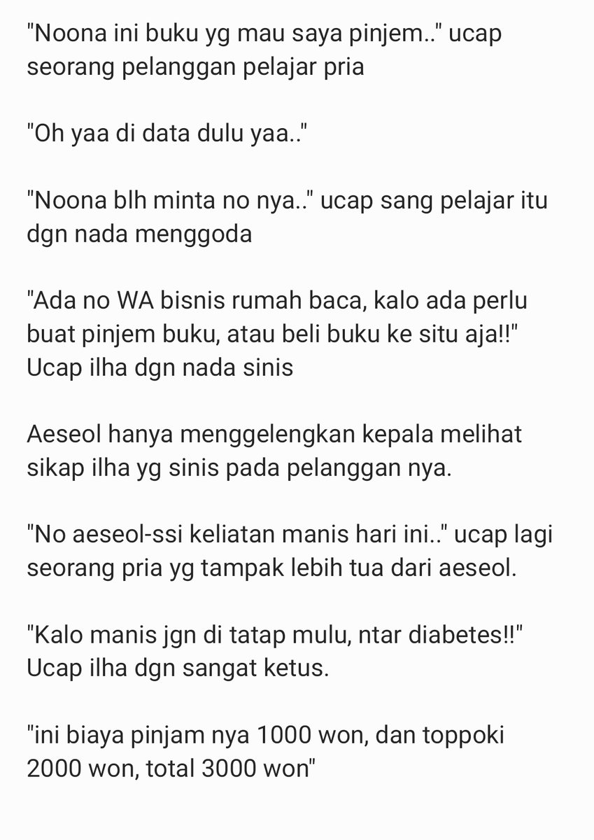 iyeoniesugyeom's tweet photo. New AU NOONA I LOVE YOU
By: miuw Aeseol x Ilha
Das x Weak Hero Class x Delightfully Deceithfull #aeseolilha #aesolilhaau #das #DutyAfterSchoolau #PART34 part 34, makin pulih kesehatannya, makin cantik juga Aeseol. pantes sih byk yg godain https://t.co/26SOIaUzrn